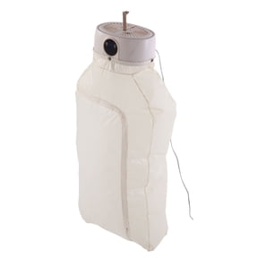 M Buder Portable Clothes Dryer Large Capacity Low Noise Foldable Electric Drying Machine with Dry Bag Remote Control for Home Dormitory US Plug 110V (11.2 inches / 28.4 cm)