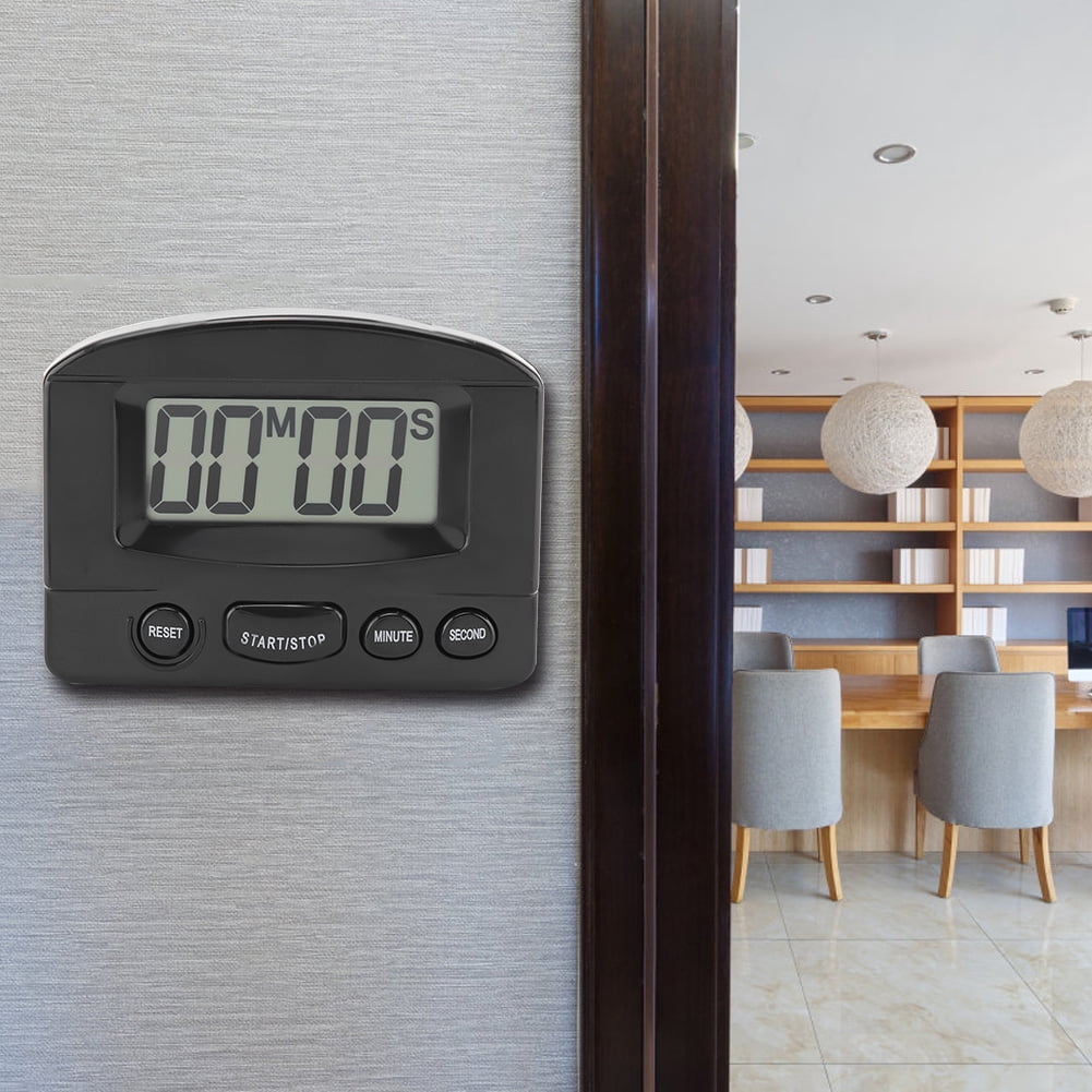 M Buder Portable Digital Kitchen Timer with Large LCD Display Countdown ...