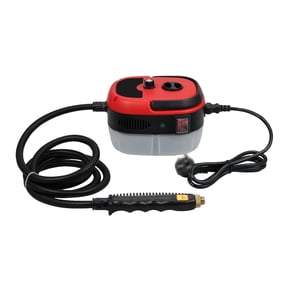 M Buder Portable Handheld Steam Cleaner 110V High Pressure Steamer for Home Auto Detailing 11.42 inches Red