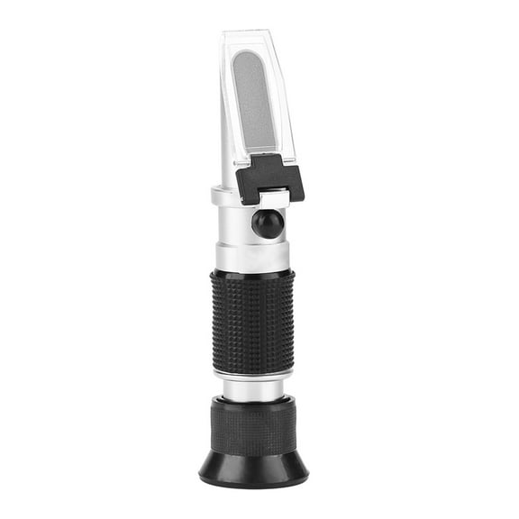 M Buder Portable Honey Refractometer 58-90% Brix Sugar Content Meter with Automatic Temperature Compensation 10-33% Water Content Moisture Tester for Beekeeper Honey Syrup 7.87 inches / 20 cm