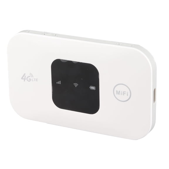 M Buder Portable Internet Hotspot, 300Mbps High Speed 4G LTE Mobile WiFi Router with 2100mAh Battery, Unlocked SIM Card Travel Wireless Hotspot for Asia Europe Middle East (4.33 x 2.76 x 1.18 inches)