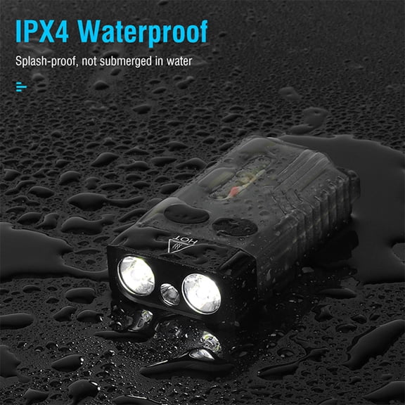 M Buder Portable LED Flashlight with 365nm UV Light Multifunctional Keychain Magnetic Work Light Black (3.94 inches / 10 cm)