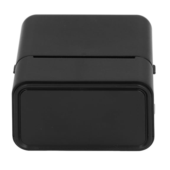 M Buder Portable Mini Thermal Label Printer BT 203dpi for Small Business, Black