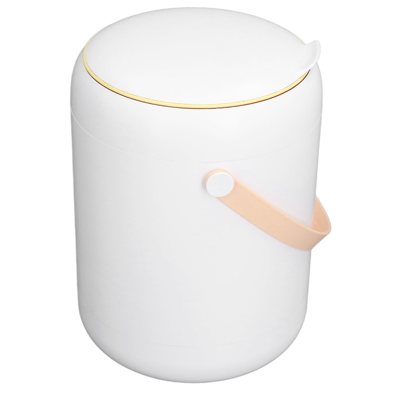 M Buder Portable Mini Washing Machine 3L Capacity Intelligent Underwear Washer, 110-240V Wide Voltage, Compact Design for Dormitories and Small Clothes Care, White/White (8.5 inches / 21.7 cm)