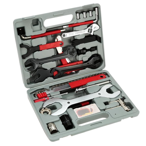 M Buder Portable Multifunctional Cycle Bicycle Bike Repair Tool Kit Set with Storage Case (12.6 inches / 32 cm)