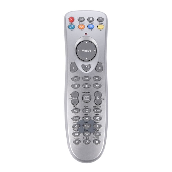 M Buder Portable Wireless Mouse Keyboard USB PC Laptop Media Remote Control With Infrared Receiver, 360 Motion Sensing Air Mouse for Win10/XP/Vista (10 inches / 25.4 cm)
