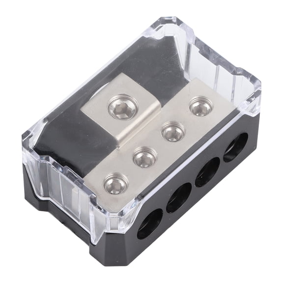 M Buder Power Distribution Block 1 Way in 4 Ways Out Car Audio Stereo Amp Splitter Connecting Box