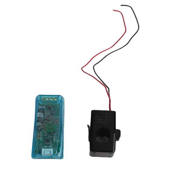 M Buder Power Monitoring Communications Module PZEM-004T With Housing PC Software Mutual Inductor AC 80-260V 100A Active Power Energy Frequency Testing LCD Display Capable Electronic Component Module