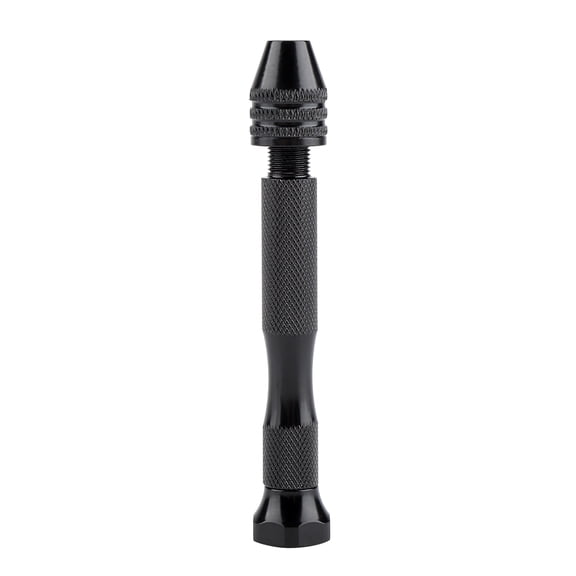 M Buder Precision Hand Twist Drill Set with 28pcs Drill Bits, Anti-Slip Manual Pin Vise Hole Drilling Tool Kit for Resin Wood Plastic Jewelry Making, 3.54 in / 9 cm