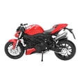 thumbnail image 1 of M Buder Premium 1:12 Scale Alloy Motorcycle Model Realistic Kids Moto Toy for Display Collection Red Edition Detailed Diecast Vehicle Gift Set 6.7 inches / 17.0 cm, 1 of 9