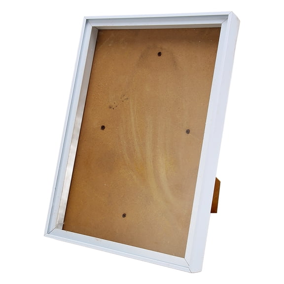 M Buder Premium A4 Shadow Box Display Picture Frame, 12 x 8.5 Inches (30.4 x 21.6 cm), 3D Decorative Frame for Dried Flowers Shells Specimen, White