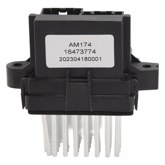 M Buder Premium AC Heater Blower Motor Resistor 84178783 HVAC Blower Regulator Control Module Direct Replacement for Chevy Malibu Equinox Traverse Tahoe Suburban and GMC Vehicles