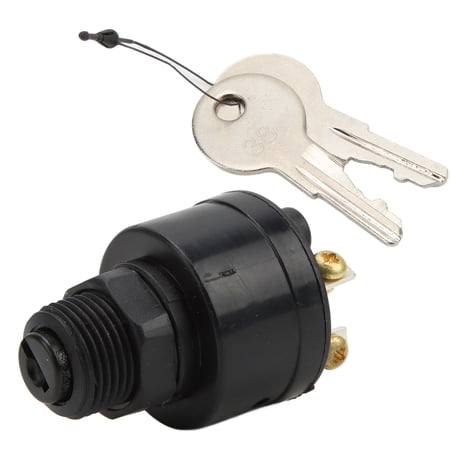 M Buder Premium Outboard Ignition Key Switch 3 Positions Waterproof Replacement Assembly for Marine Engines, 87-88107, 87-88107A5, MP41010 (13.00 x 5.00 x 5.00 inches / 33.02 x 12.70 x 12.70 cm)