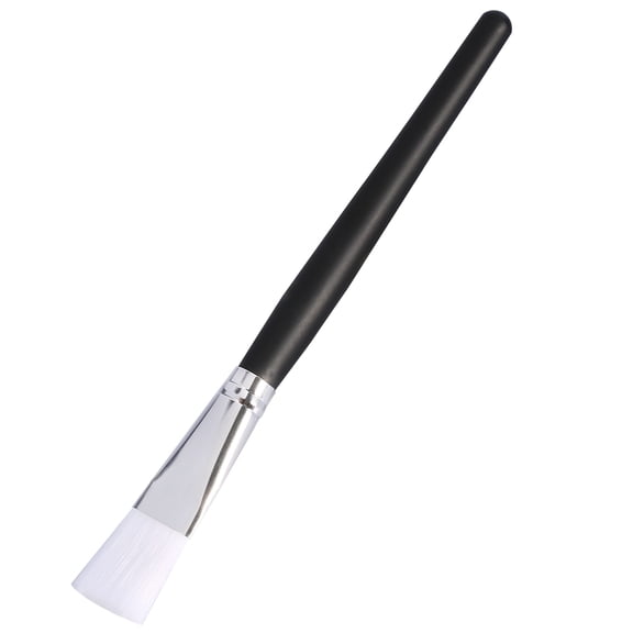 M Buder Premium Professional Hair Removal Wax Applicator Brush, 7.1 inches / 18 cm Soft Nylon Depilatory Brush with ABS Grip Handle for Arms, Legs, and Armpits, 1 Count