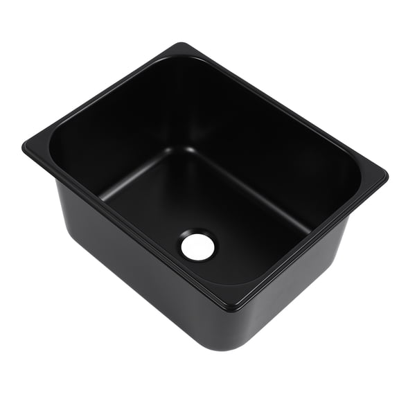 M Buder Premium Stainless Steel RV Bar Sink 12.6 x 10.24 Inches Small Square Hand Wash Basin Station Single Bowl Drop-In Utility Sink For Campervan Yacht Boat Food Truck Kitchen