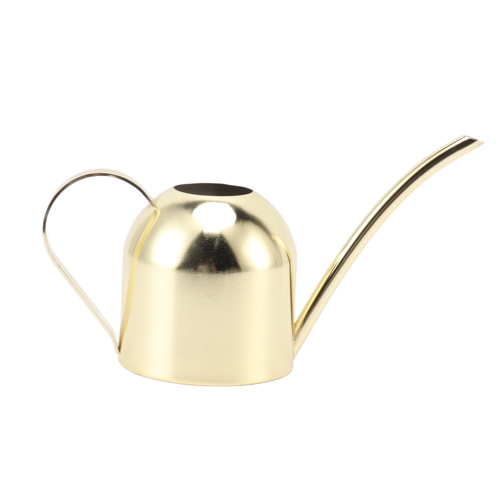 M Buder Premium Stainless Steel Watering Can Gold 30.4 oz / 0.9L Long Spout for Indoor House Plants Outdoor Gardening Tools 8.5 x 3.5 x 4.9 inches