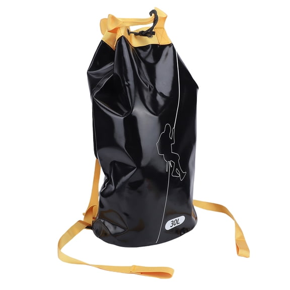 M Buder Professional Climbing Rope Bag Outdoor Rock Climbing Exploration Equipment Storage Backpack PVC for Rescue Waterfall Descent Waterproof Heavy Duty Backpack, 30L / 1014 fl oz