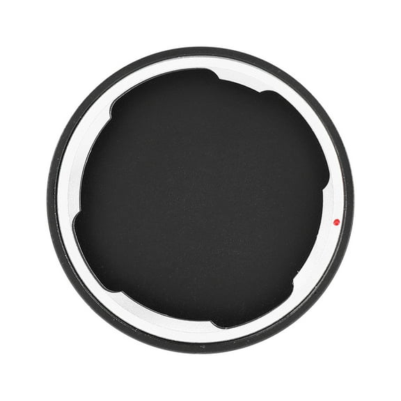 M Buder Professional Metal Rear Lens Cap for LEICA M Mount Camera Lenses Premium Protective Photography Accessory Dust Water Scratch Resistant Black 2.0 inches / 5.1 cm