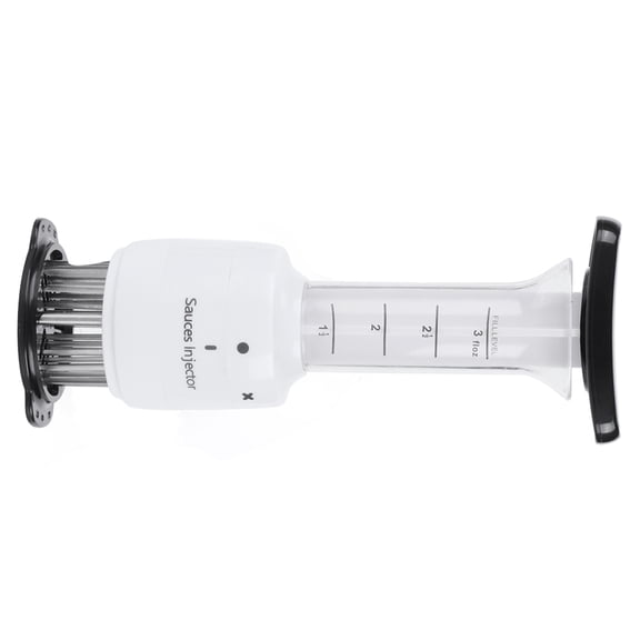 M Buder Professional Steak Meat Marinade Seasoning Injector Tenderizer Tools Kitchen Accessory for BBQ and Turkey (9.0 inches / 22.8 cm)