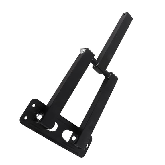 M Buder Projector Wall Mount 7.87-15.75 inches Foldable Adjustable Angle Universal 1/4 Interface Projector Bracket, Silver