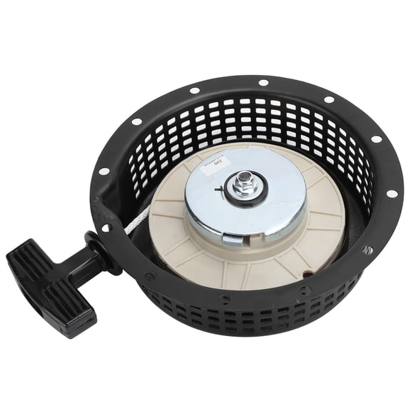 M Buder Pull Starter Assembly Replacement Garden Power Generator Accessories Part for 178F 3KW Engine, Heavy Duty Iron Recoil Starter Assembly for Diesel Generators (27 inches / 68.58 cm)