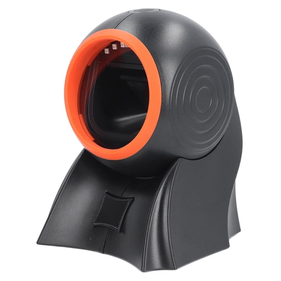 M Buder QR Code Scanner Desktop 1D 2D Barcode Reader Omnidirectional Hands-Free Screen Scanning Platform for Warehouse Supermarket POS System, 6.1 x 4.5 x 4.5 in / 15.5 x 11.5 x 11.5 cm