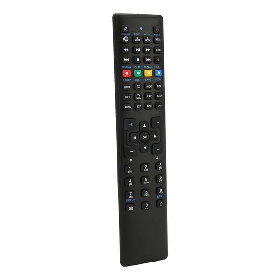 M Buder RC1255 Replacement Remote Control Universal TV Remote Controller Compatible for Medion TVs Essential Entertainment Accessory Black (9.84 inches / 25.00 cm)