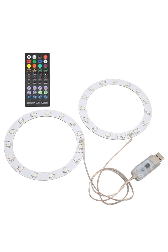 RGB LED Light Strip Kit for PlayStation 5 Console Sync Music Game Sound 8 Colors 400 Lighting Effects App Control 6.69 inches / 17 cm