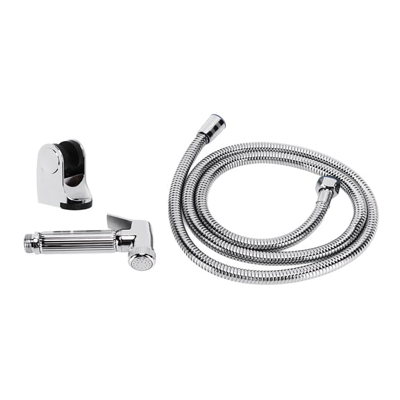 M Buder RV Shower Head Kit 59 inches / 1.5m Hose Waterproof Copper Showerhead for Camper Yacht Bathroom Premium Replacement Parts Easy Installation Standard G1/2 Thread Silver Finish
