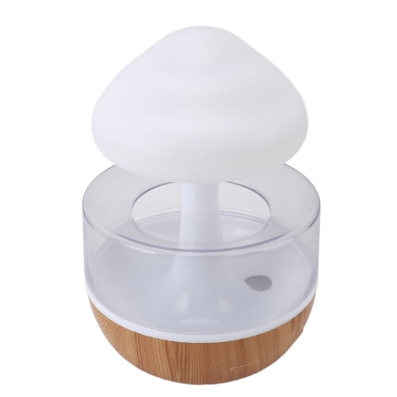 M Buder Raindrop Humidifier Multifunctional Quiet Spray Night Light Aromatherapy Diffuser for Home Bedroom Office (5.9x8.7 inches / 15x22 cm)