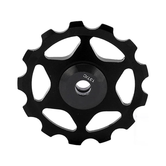 M Buder Rear Derailleur Pulley 13T Aluminum Sealed Bearing Jockey Wheel for Mountain Road Bike Black