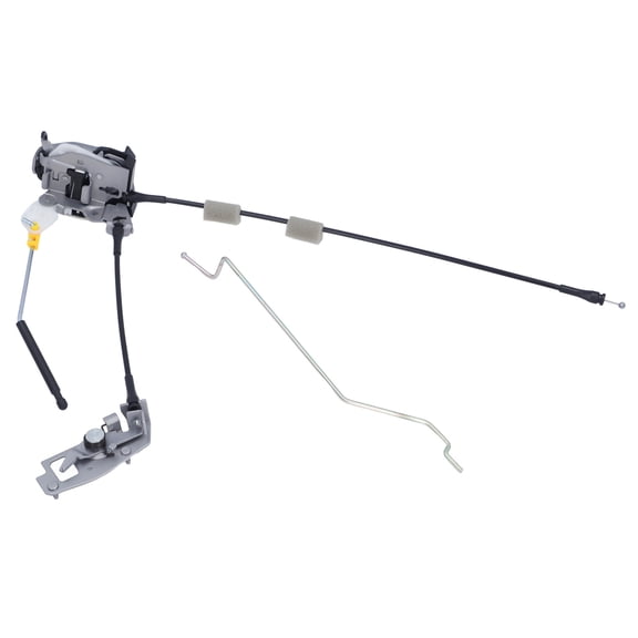 M Buder Rear Right Cargo Door Lock Latch Actuator Assembly with Cable and Rod 6C2Z-15431A02-AA Replacement for Ford E-150 E-250 E-350 1992-2014 14.96 inches / 38 cm