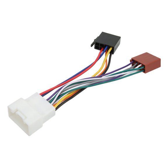 M Buder Refitting Bus Audio ISO Male Wire Harness Connector Replacement for Mitsubishi Outlander Yishen Car Stereo Radio ISO Adapter Install Kit 7.08 inches / 18 cm