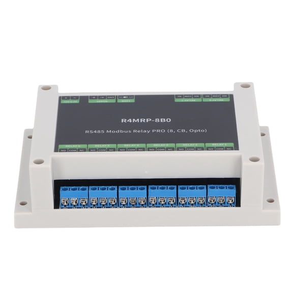 M Buder Relay Module 8 Channel 485 Rail RTU Optocoupler Isolation Module for Industrial Automation, Heavy Duty Electrical System Relay, 6.69 inches / 17.00 cm, 1 Pack