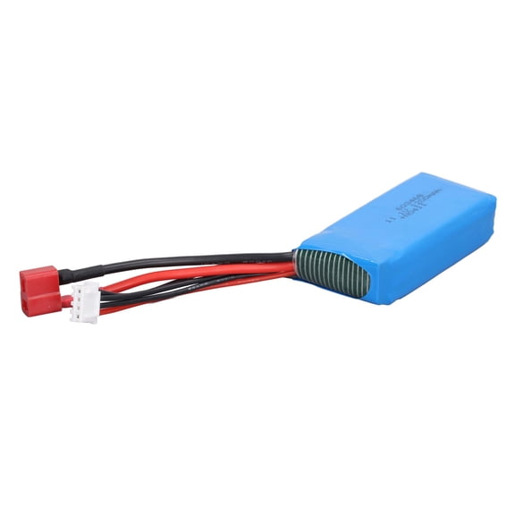 M Buder Remote Control Boat Battery Lightweight Safe 11.1V 1200mAh LiPo Power Spare Parts for WL915 High Speed Racing Vessel Replacement Accessories 6.69 inches / 17 cm