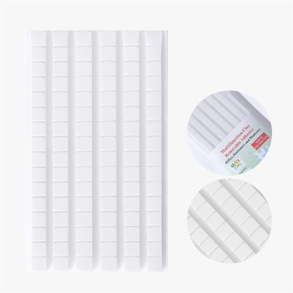 M Buder Removable Adhesive Putty Nail Clay Reusable Multipurpose Mounting Tacky Putty for Nail Tools White