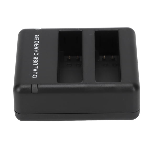 M Buder Replacement Battery and Dual Slot USB Charger Kit for GoPro AHDBT-401, 1600mAh 3.8V Rechargeable Li-ion Power Pack with Micro USB Cable Action Camera Accessories (5.5x3.5x1.2 in / 14x9x3 cm)