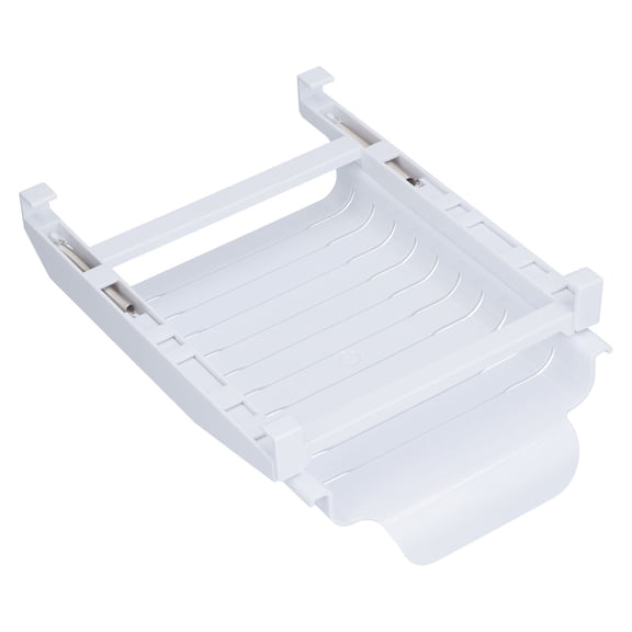 M Buder Retractable Refrigerator Storage Rack Fridge Drawer Hanging Organizer for Kitchen Zipper Bags (10 inches / 25.4 cm)