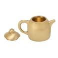 thumbnail image 1 of M Buder Retro Brass Mini Teapot Shape Ornament Desktop Decorative Knick-Knack Vintage Style Home Decor Figurine for Living Room Study Bedroom Desk Aesthetic Decoration, 1 Count, 1 of 5