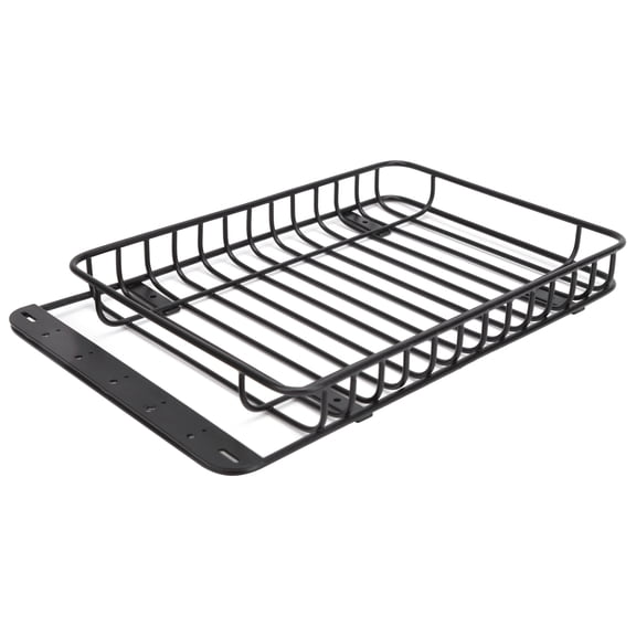 M Buder Roof Rack Metal Luggage Carrier Lightweight RC Car Parts for Traxxas TRX-4 Axial SCX10 90046 with 5 LED Lights Black 9.1 inches / 23.1 cm
