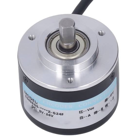 M Buder Rotating Incremental Encoder 2 Phase 50mm Outer Diameter Encoder for Drainage Survey DC5-24V 100P/R[cite: 1]