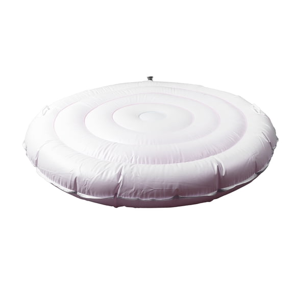 M Buder Round Inflatable Hot Tub Cover PVC Spa Pool Rain Protection Dustproof Heat Preservation Lid Cover for Indoor Outdoor Use Inflatable Swimming Pool Cover Insulated Hot Tub Lid Protector