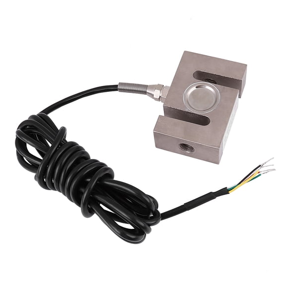M Buder S Type Beam Load Cell Scale Sensor High Precision S Type Pull Pressure Sensor 500kg / 1102 lbs Weighing Transducer with 3m Cable Waterproof IP67 Alloy Steel Construction