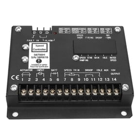 M Buder S6700H Electromechanical Generator Speed Controller Panel Parts Precise Fast Response Engine Transient Load Changes Protection 1K-5kHz Adjustable High Low Calibration Conversion Replacement