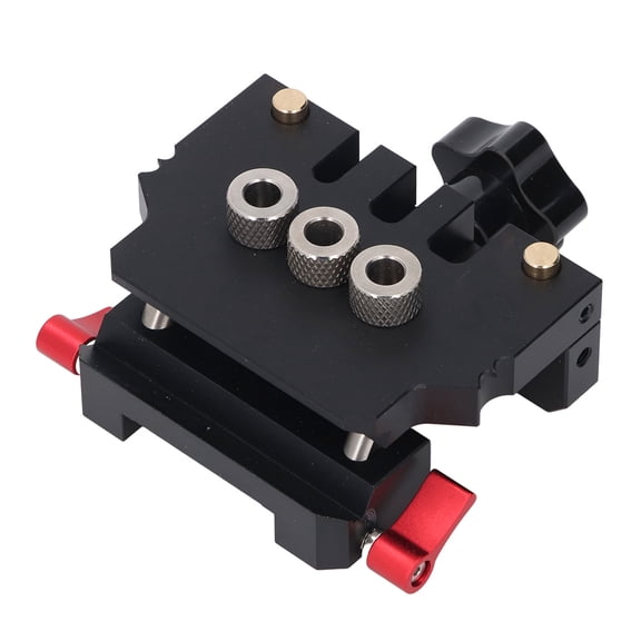 M Buder Self Centering Doweling Jig Kit Aluminum Alloy Automatic Dowel Woodworking Tool 12-26mm [cite: 13]