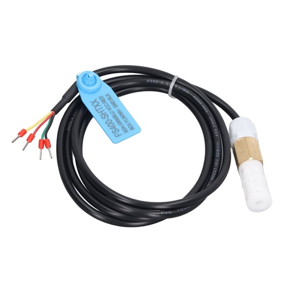 M Buder Sensor Probe I2C Interface Waterproof Soil Temperature Humidity Sensor Probe for Agricultural Greenhouses DC3.3V SHT40 Copper Plastic Housing High Accuracy Resolution