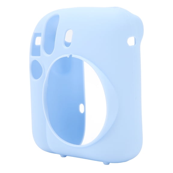 M Buder Silicone Camera Case for Mini 12, Soft Protective Body Skin Cover, Compact Design, Portable Lightweight Photography Accessory, Blue (5.51 inches / 14 cm)