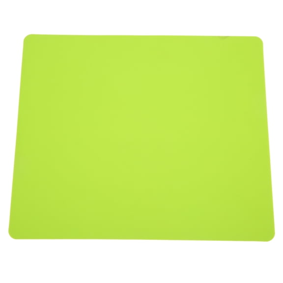 M Buder Silicone Craft Mat Durable Anti Skid Heat Resistant Washable Flexible Silicon Mat for DIY Kitchen West Food Rolling Mat 10.98 x 9.41 inches Green