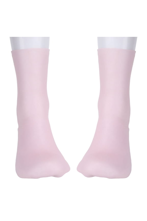 Silicone Socks Shock Absorption Pressure Relief Prevent Cracking Moisturizing Socks S (9.05 inches / 23 cm)