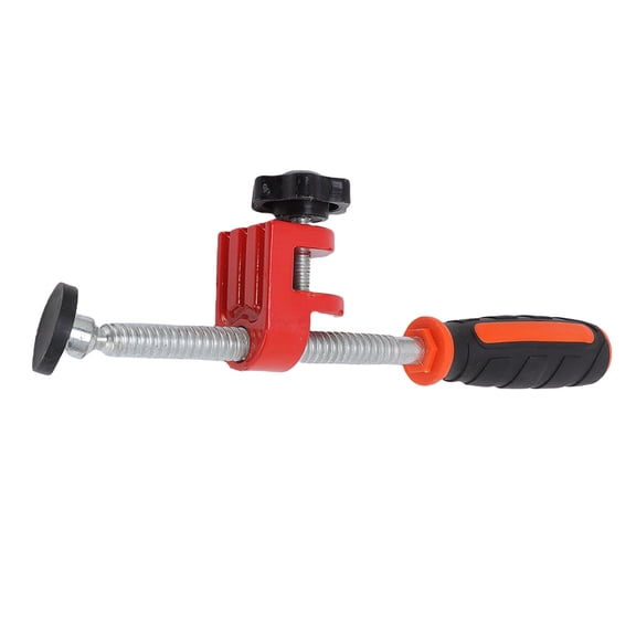 M Buder Single Spindle Side Clamp with Comfortable Rubber Non Slip Handle, Fast Fixing F Clamp Extension Woodworking Tool Assistant, Compatible with Maximum 15 mm Guide Rails (7.87 inches / 20.0 cm)